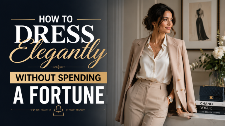 How to Dress Elegantly Without Spending a Fortune
