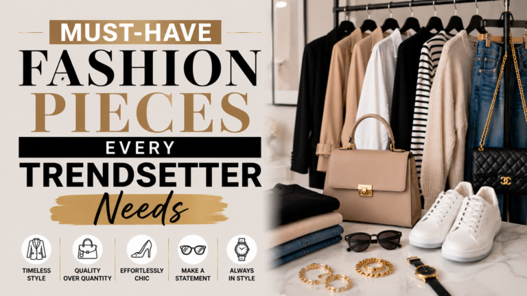 Must-Have Fashion Pieces Every Trendsetter Needs
