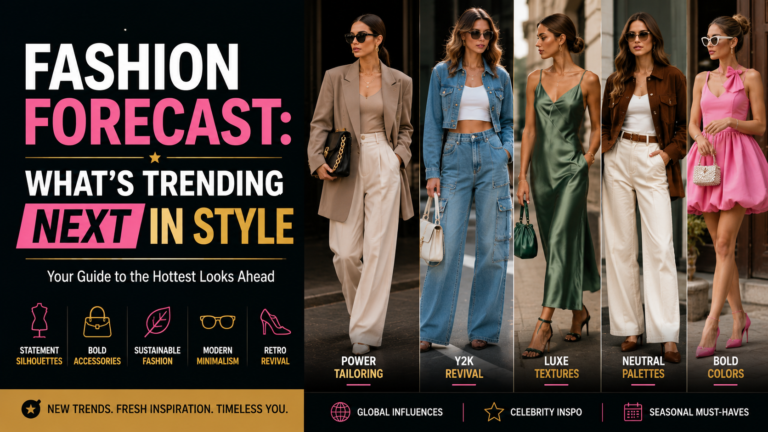 Fashion Forecast: What’s Trending Next in Style